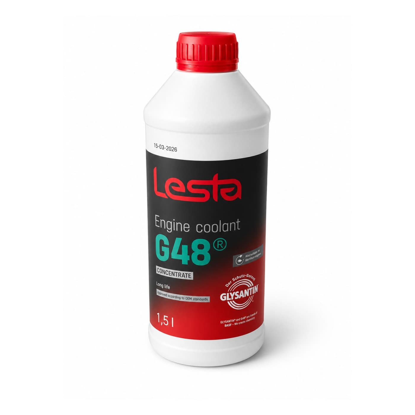 Антифриз концентрат Glysantin LESTA G48 1,5л AS-AKO-G48-15 Tesla — Оригинал, Новый