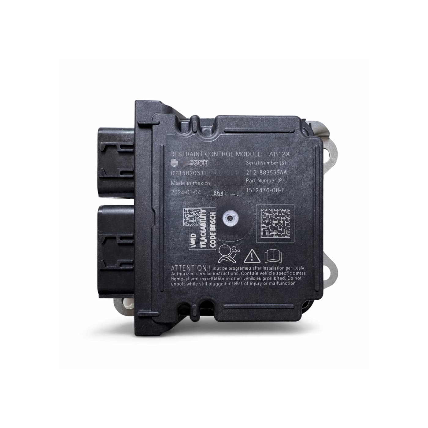 Блок управления AIRBAG 1512876-00-E Tesla Model 3, Model Y, Model S 2021+ — Оригинал БУ