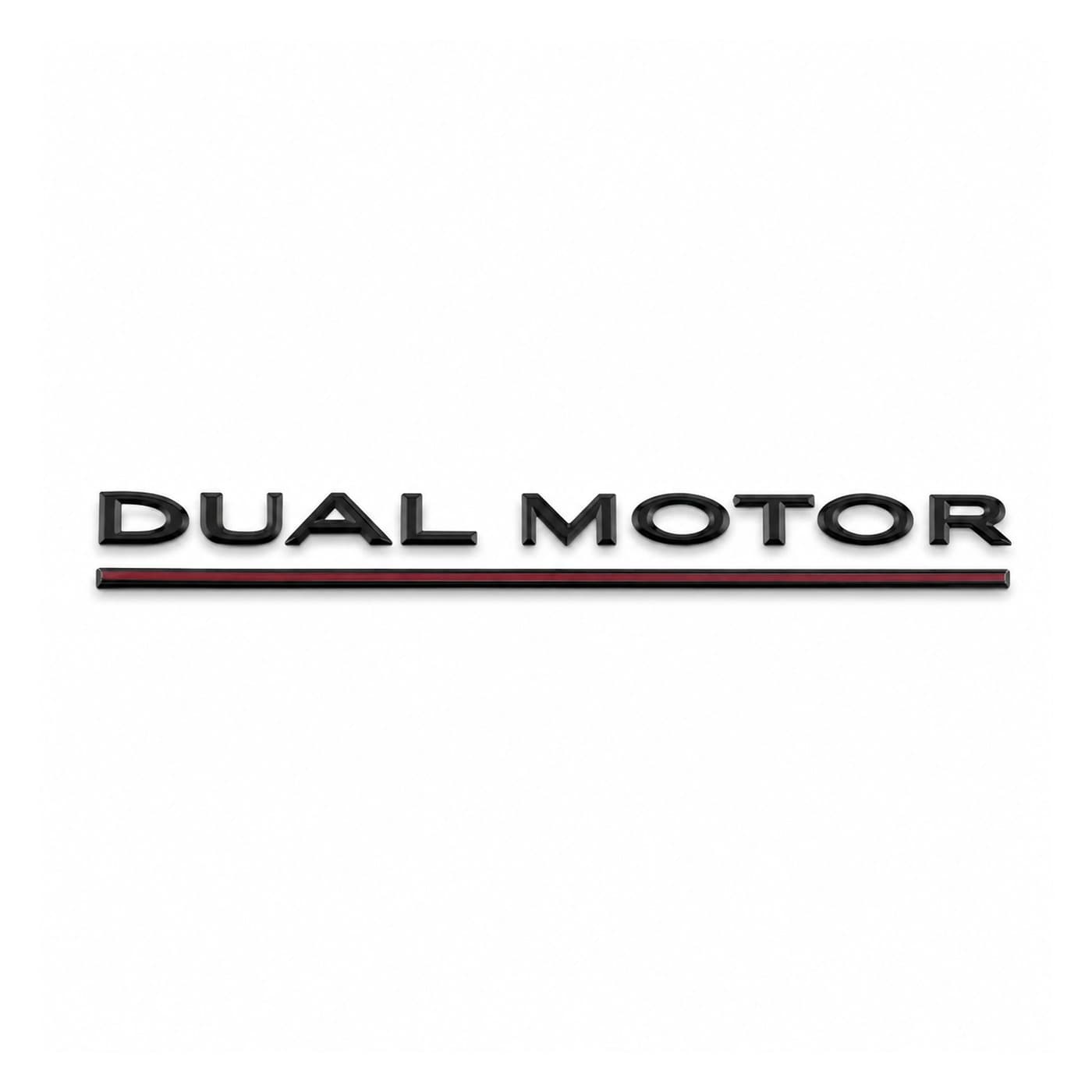 Эмблема DUAL MOTOR PERFORMANCE черная 1484849-00-B Tesla Model 3, Model Y — Аналог, Новый